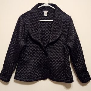 Black Quilted Jacket